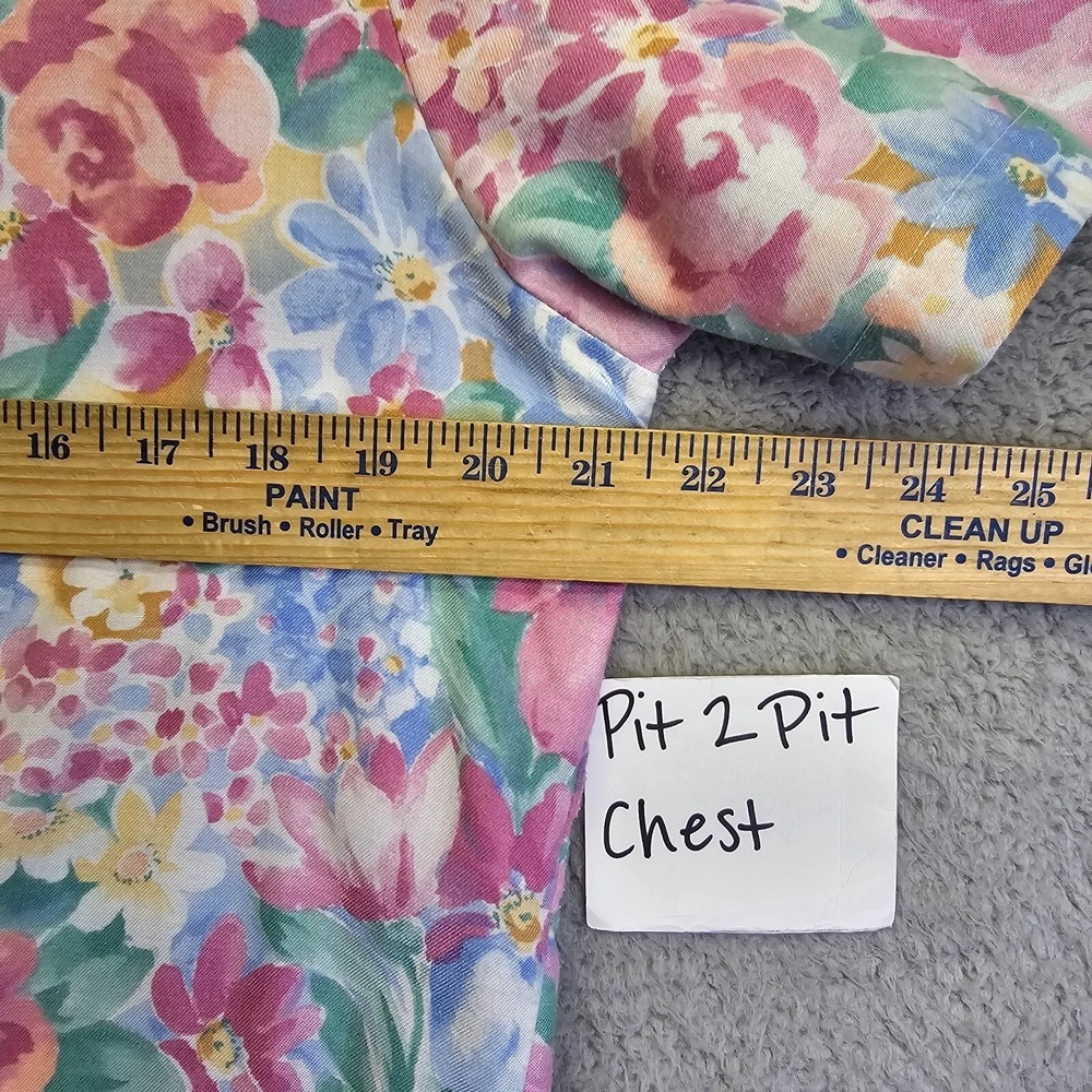 Cricket Lane 2 Piece Set Womens 12 Floral Skirt Top Vintage Cottagecore Pastel - Picture 6 of 16